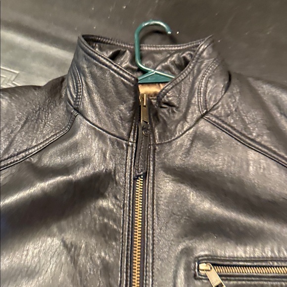 Leather Jacket. Never wore  size 3XLT - Picture 7 of 7